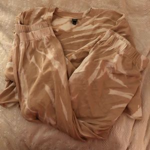 Wild Fable cropped tie-dye sweatshirt